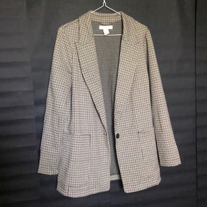 H&M houndstooth blazer